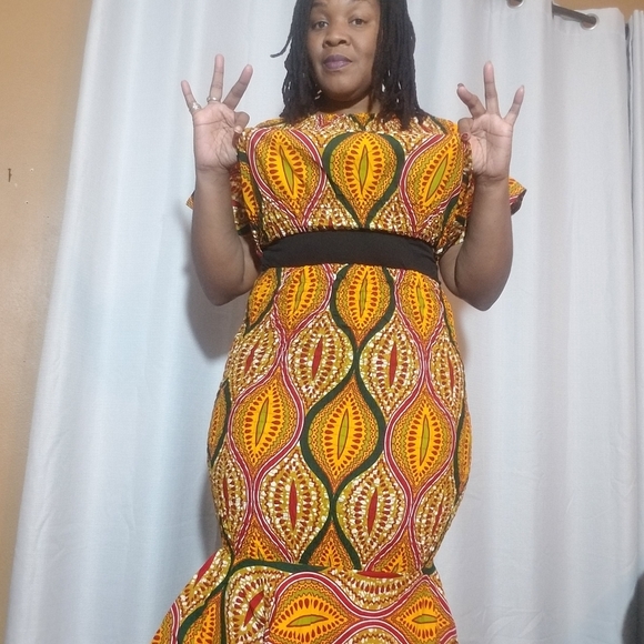 African skirt set - Picture 3 of 4